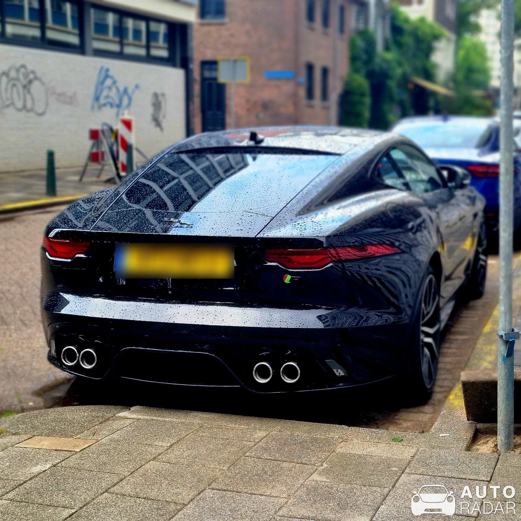Jaguar F-Type R Coupé 2020 spotted in Rotterdam, Netherlands