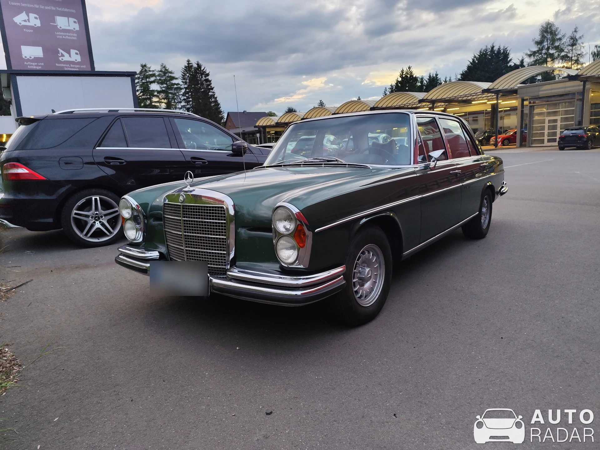 Mercedes-Benz W108 spotted in Chemnitz, Germany