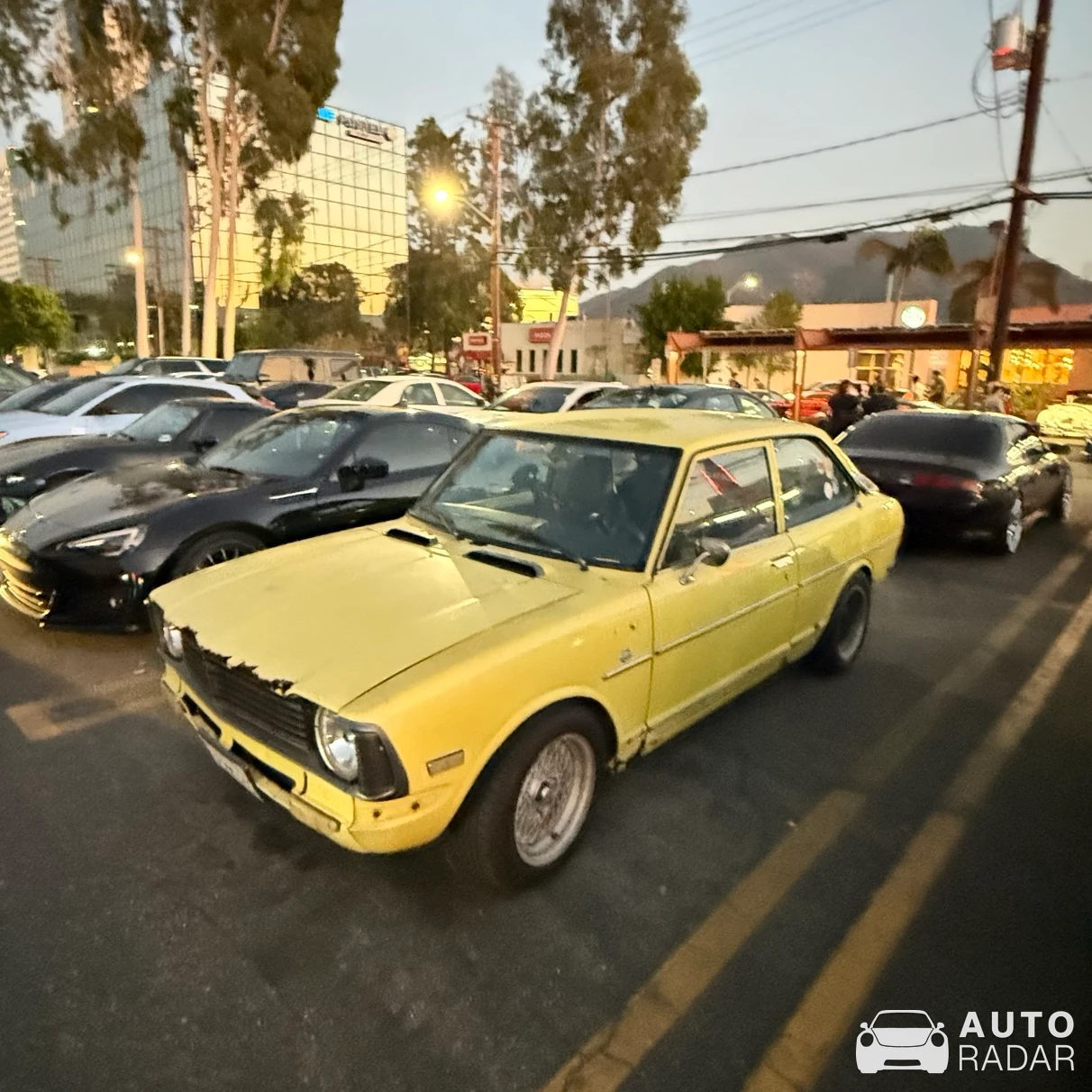 Toyota Corolla KE70 spotted in Burbank