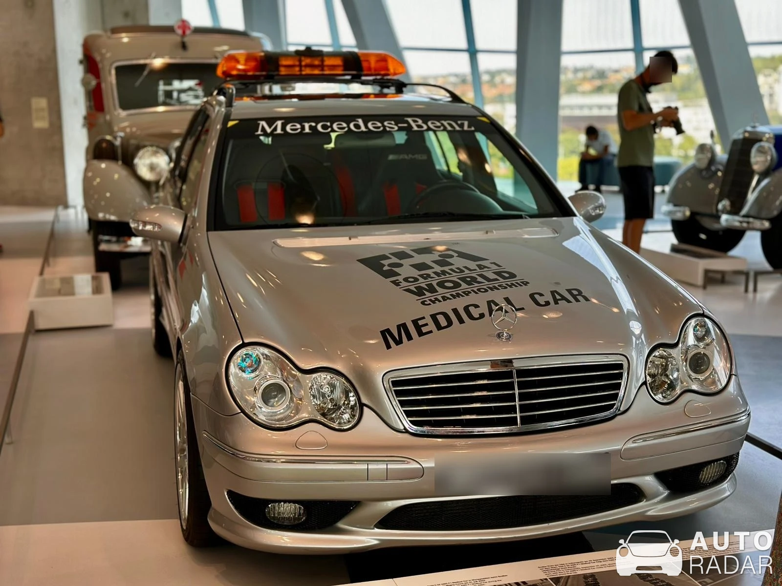 Mercedes-Benz C 32 AMG F1 Medical Car spotted in Stuttgart