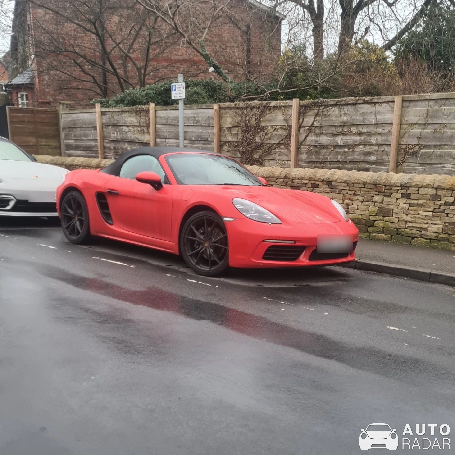Porsche 718 Boxster spotted in Cheshire East, United Kingdom