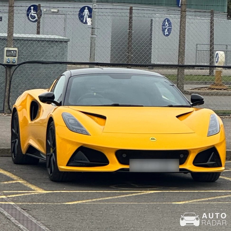 Lotus Emira V6 spotted in Towcester, United Kingdom