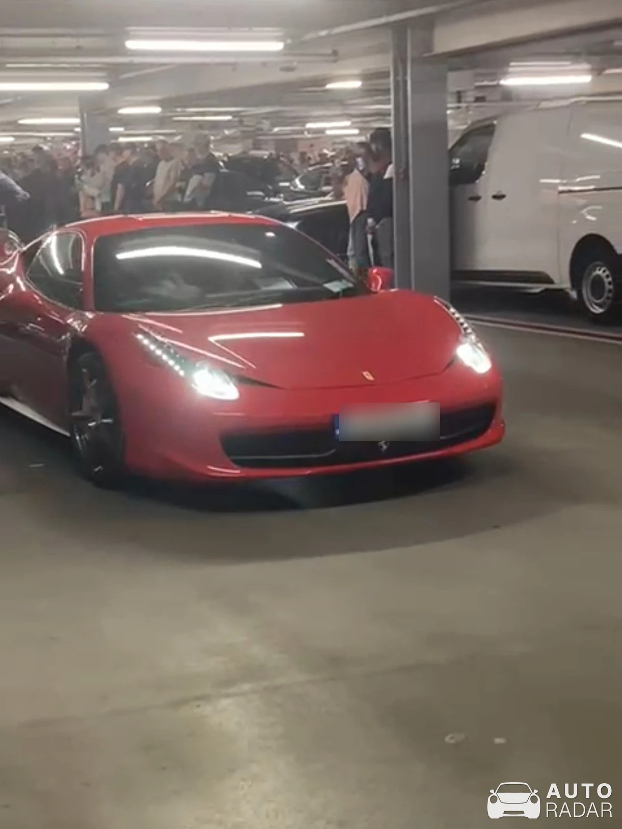 Ferrari 458 Italia spotted in Dublin, Ireland