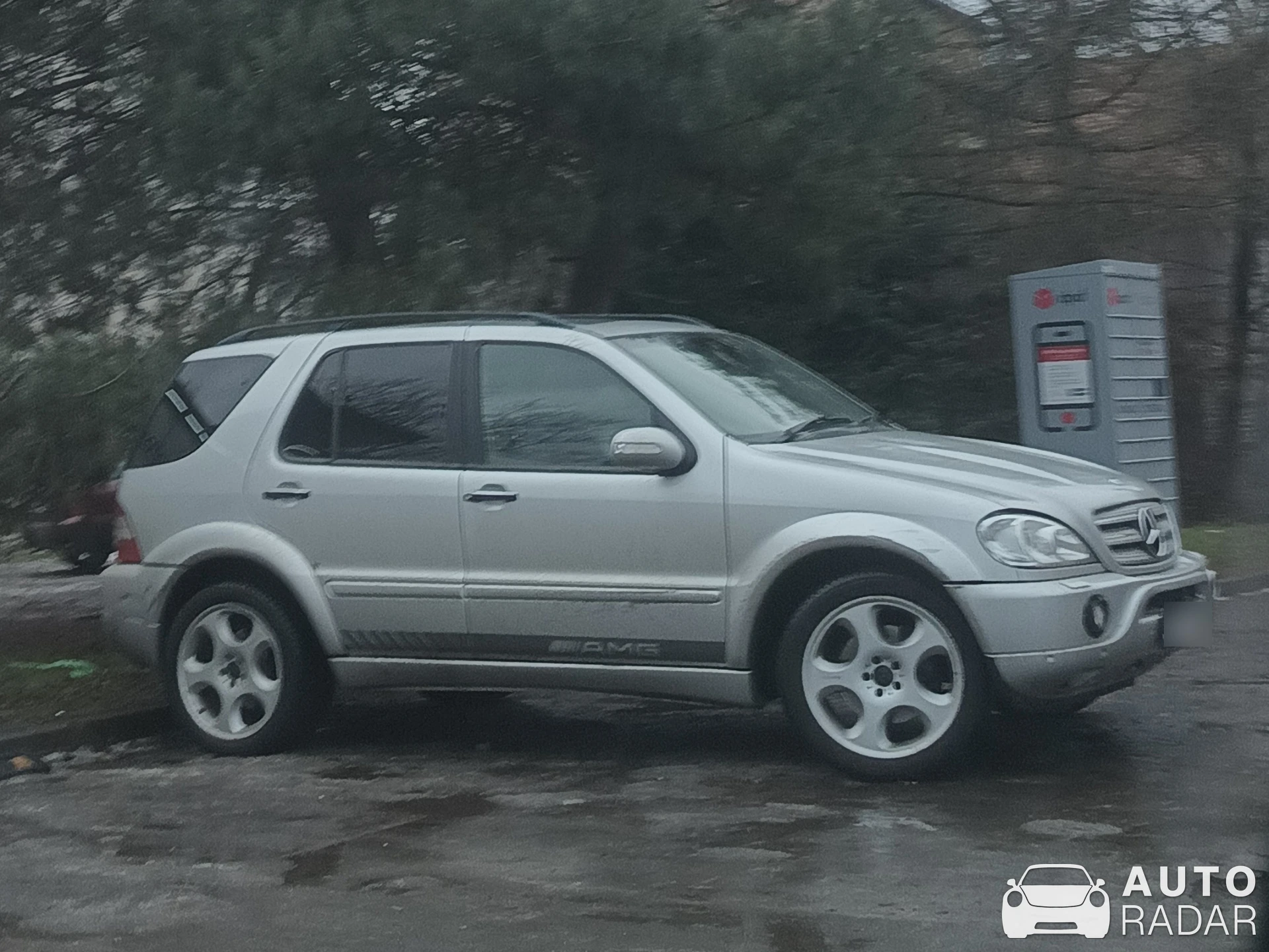 Mercedes-Benz ML 55 AMG spotted in Lwówek Śląski