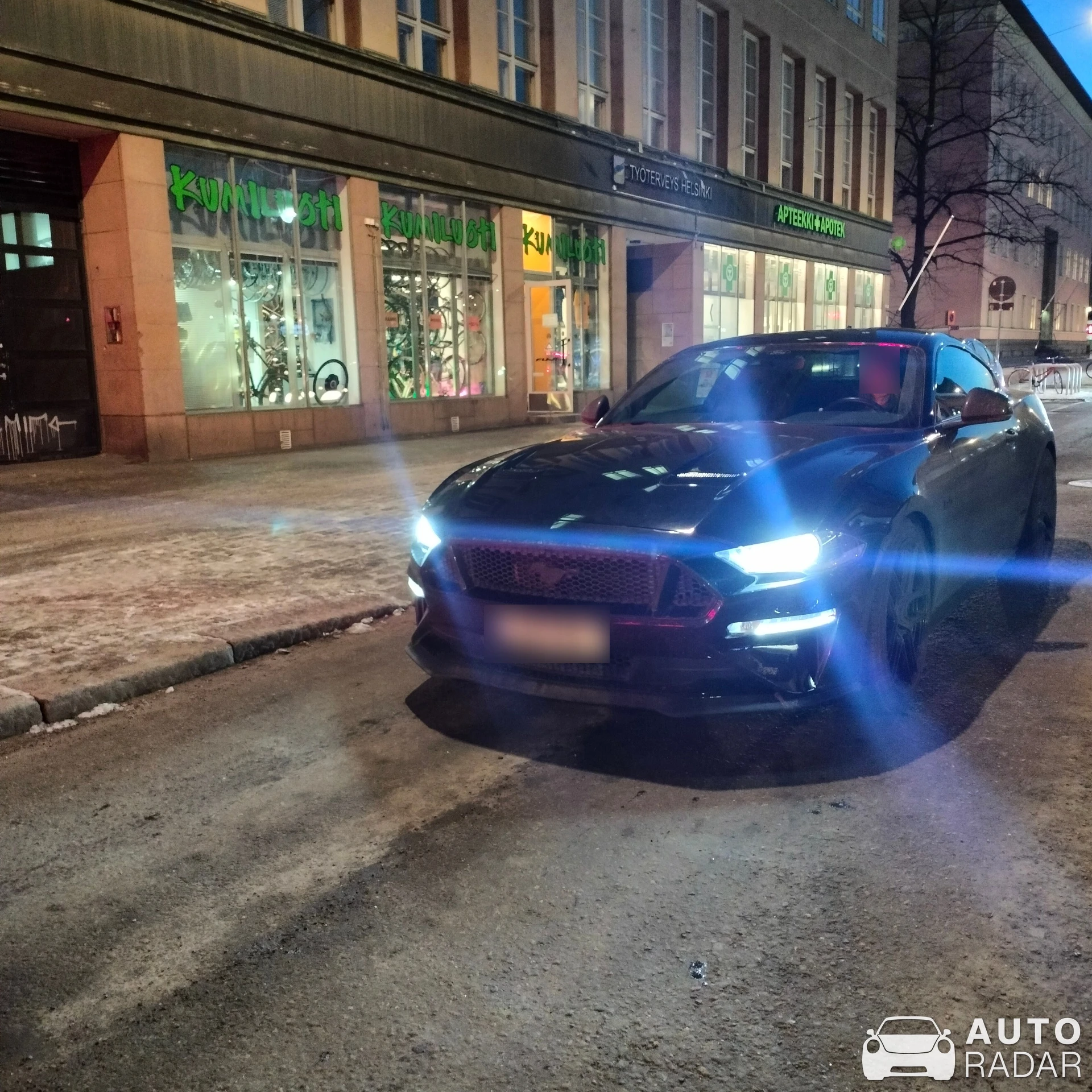 Ford Mustang GT spotted in Helsinki, Finland