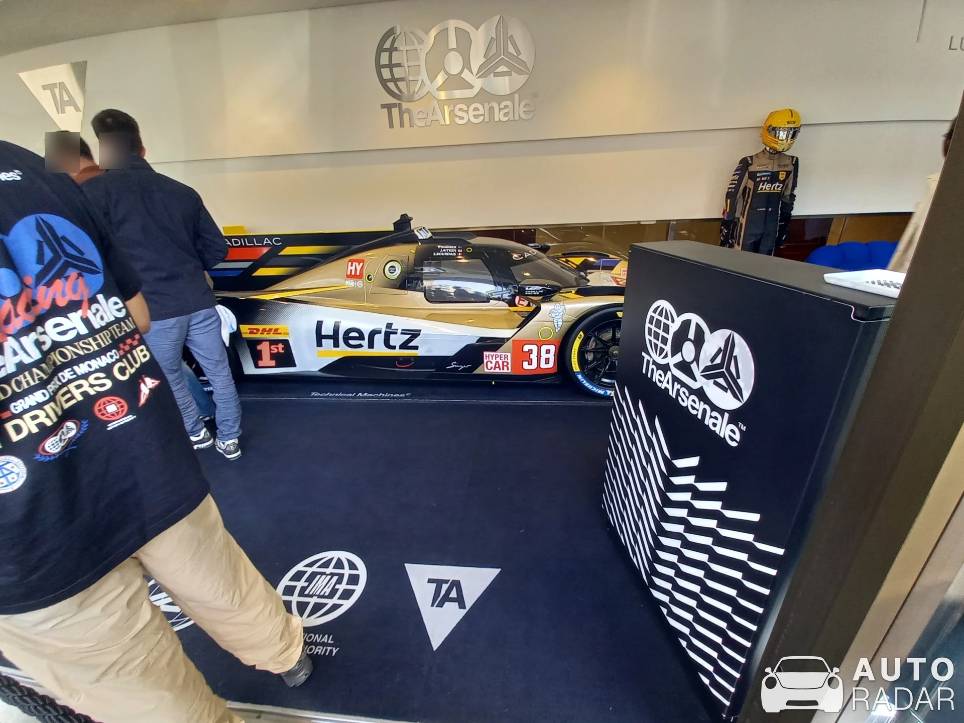 Cadillac Hertz Team JOTA V-Series.R spotted in Monaco
