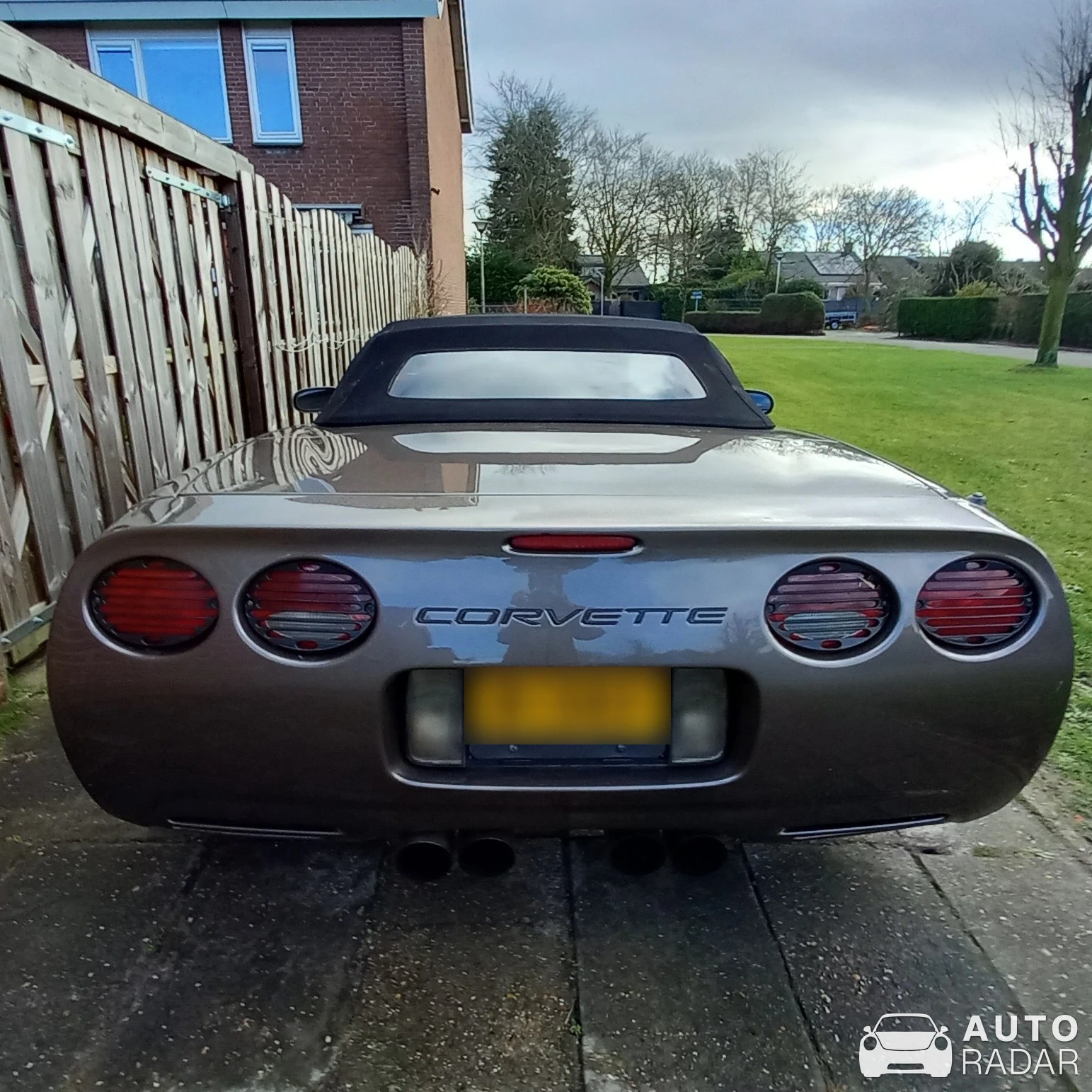 Chevrolet Corvette C5 spotted in Hoeven, Nederland