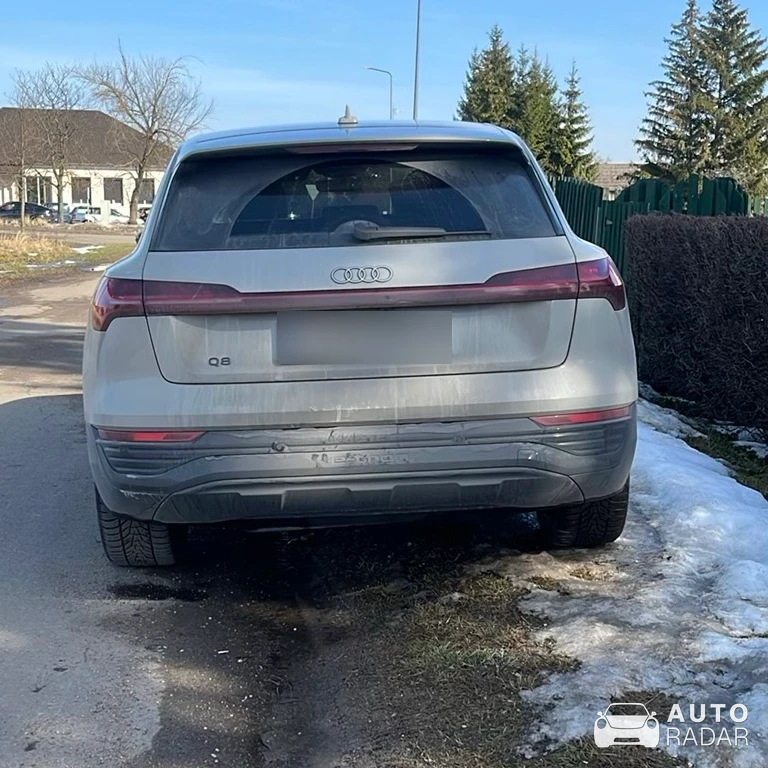 Audi Q8 E-Tron Quattro spotted in Rumšiškės