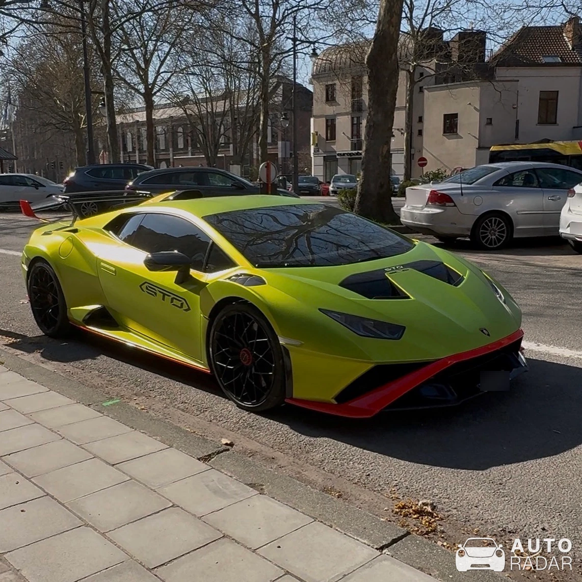 Lamborghini Huracán LP640-2 STO spotted in Mons