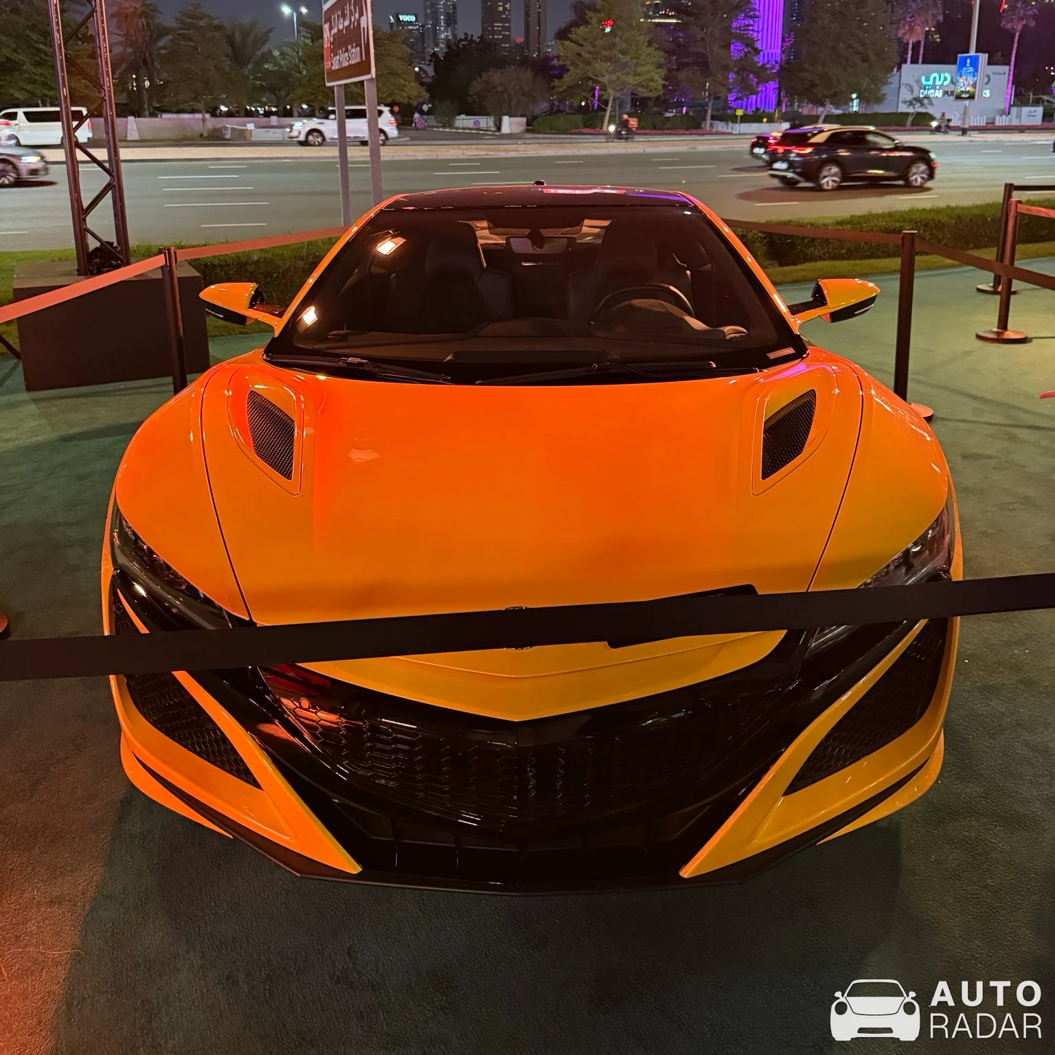 Acura NSX spotted in Dubai, United Arab Emirates