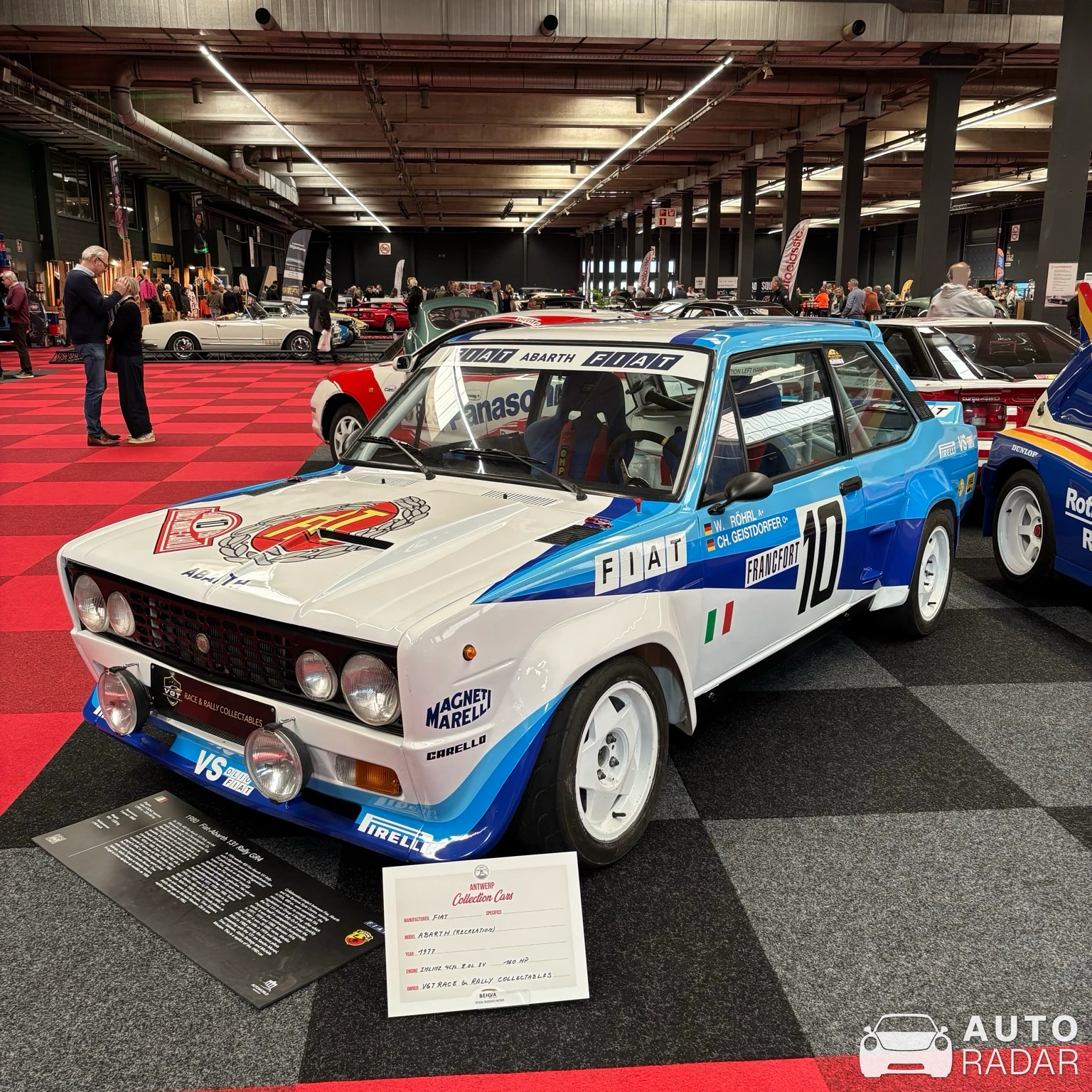 Fiat 131 Abarth Rally spotted in Antwerpen
