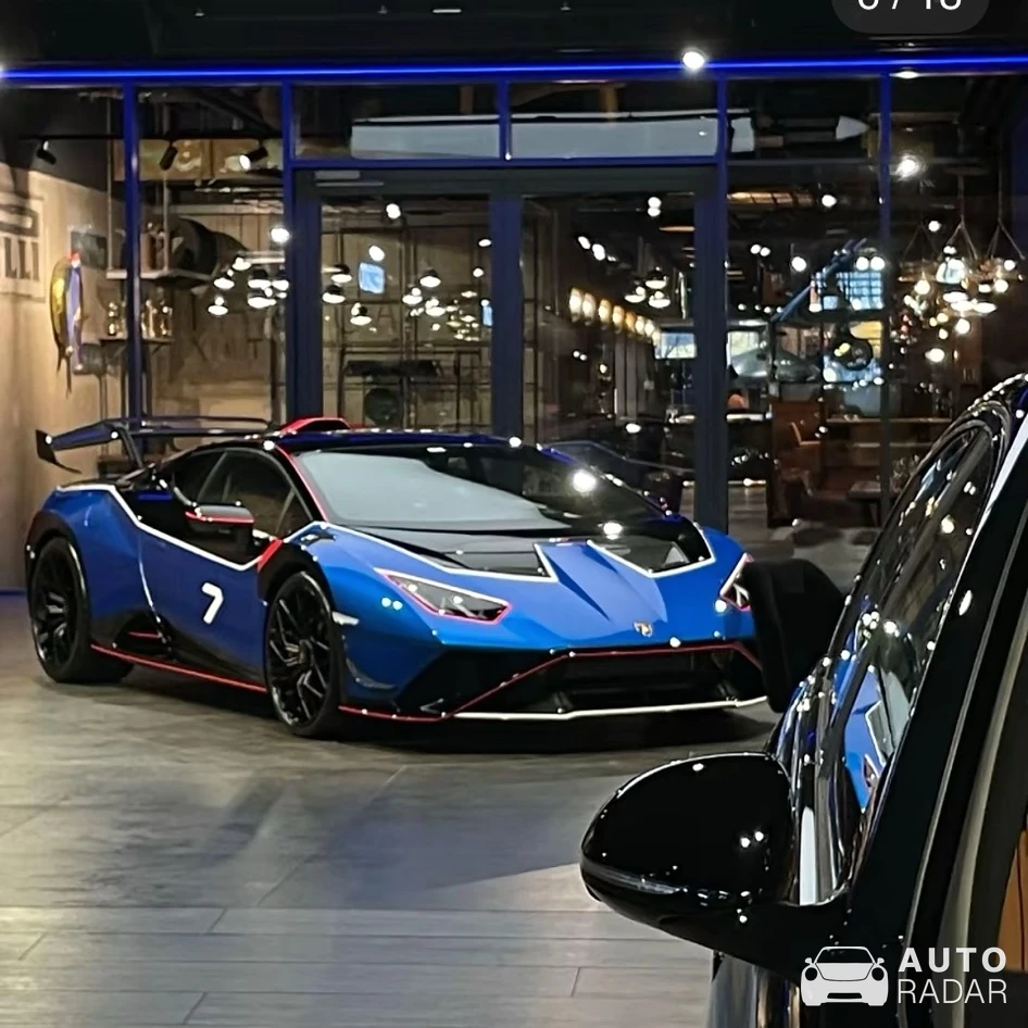 Lamborghini Huracán LP640-2 STO spotted in München, Deutschland