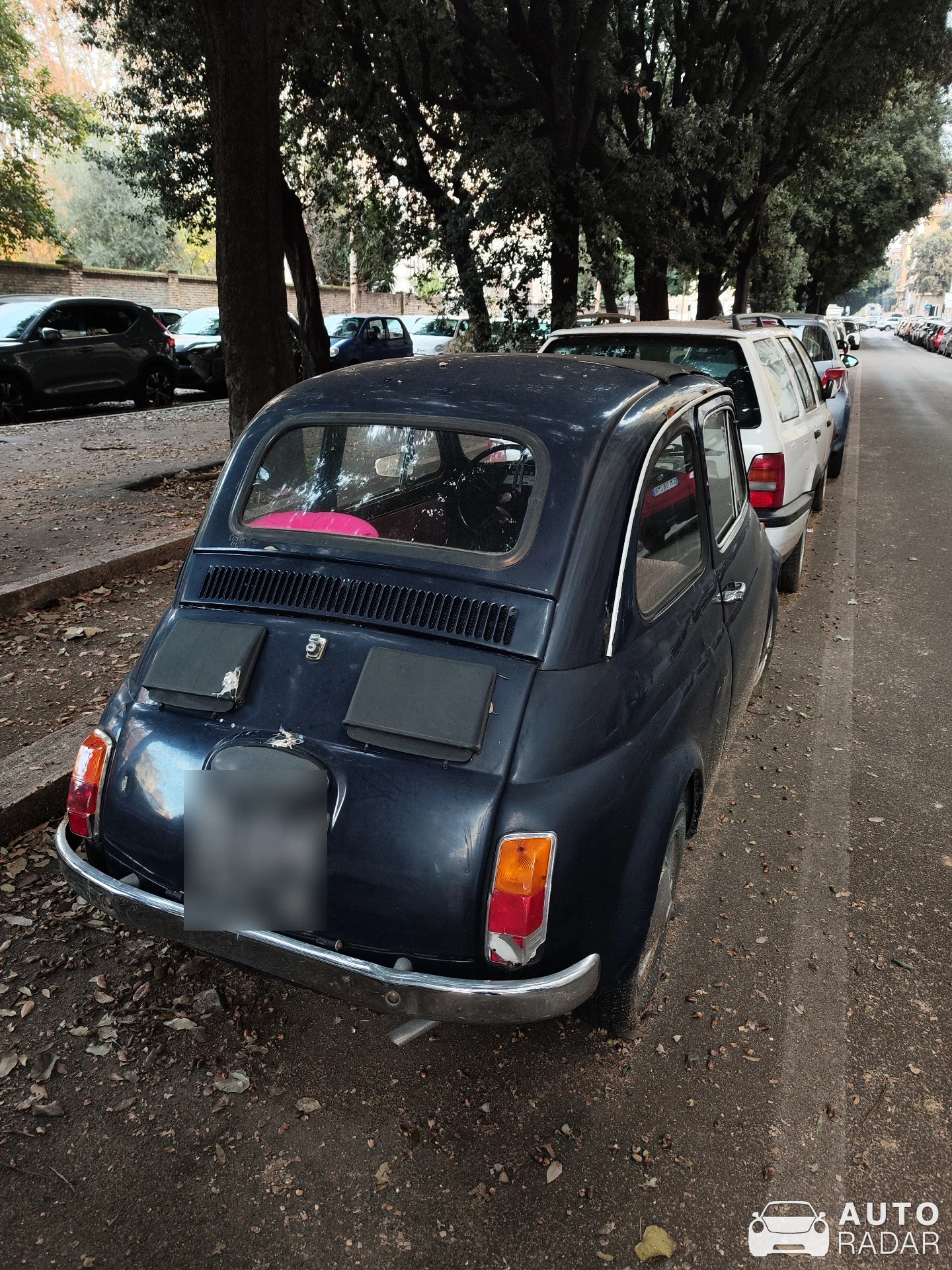 Fiat 500 D spotted in Roma