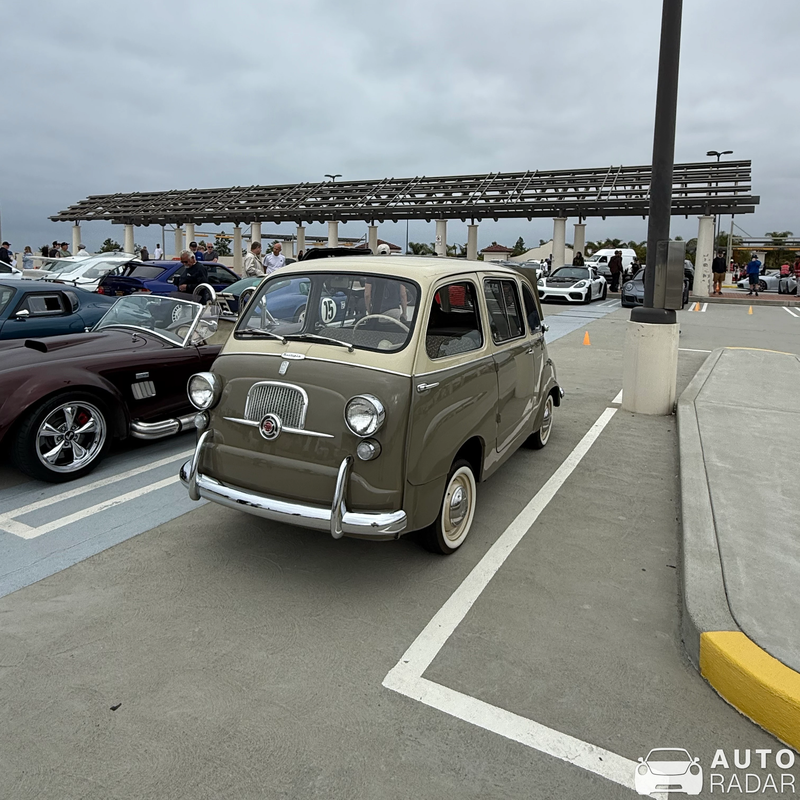 Fiat 600 Multipla spotted in San Clemente, United States