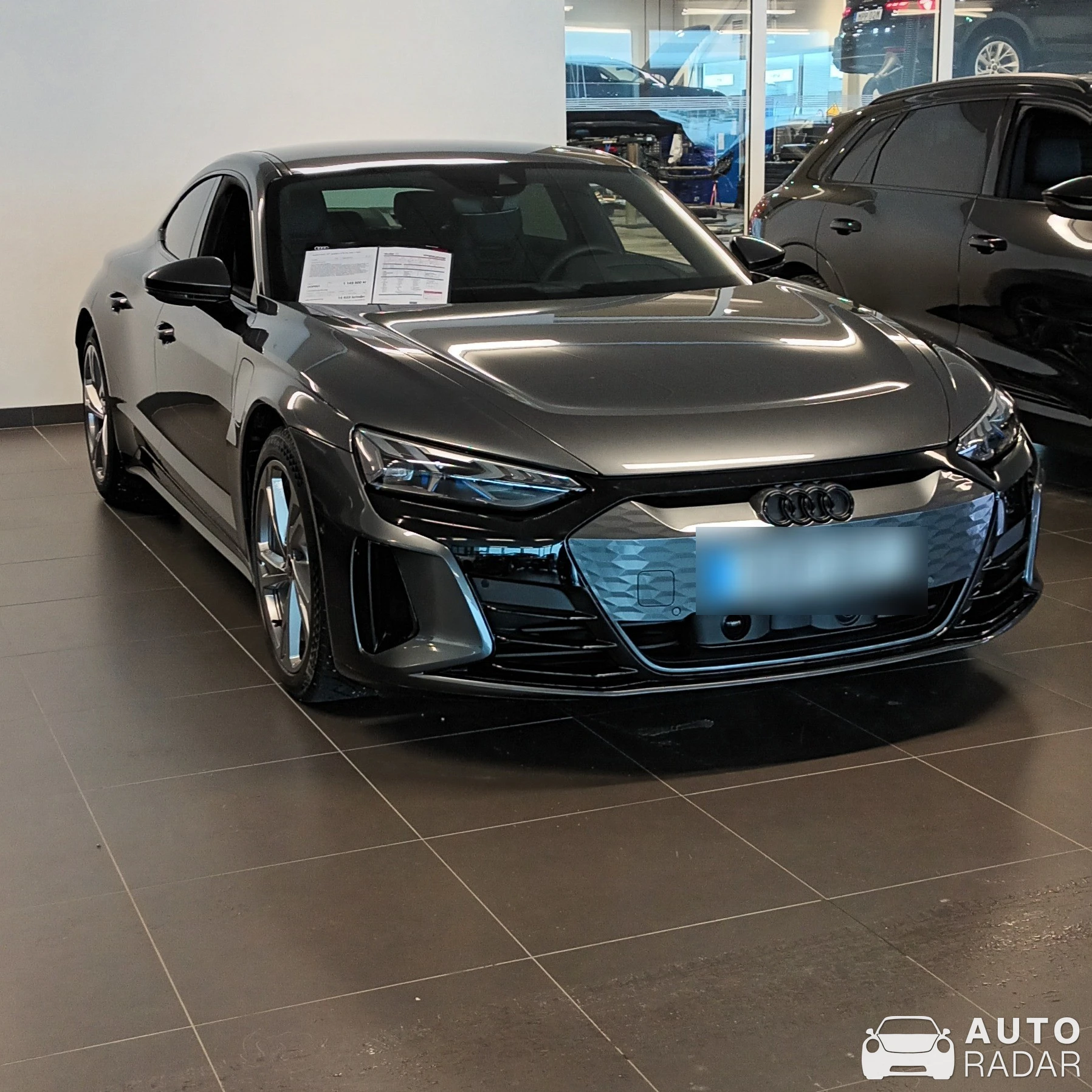Audi RS E-Tron GT spotted in Fyrislund, Sweden