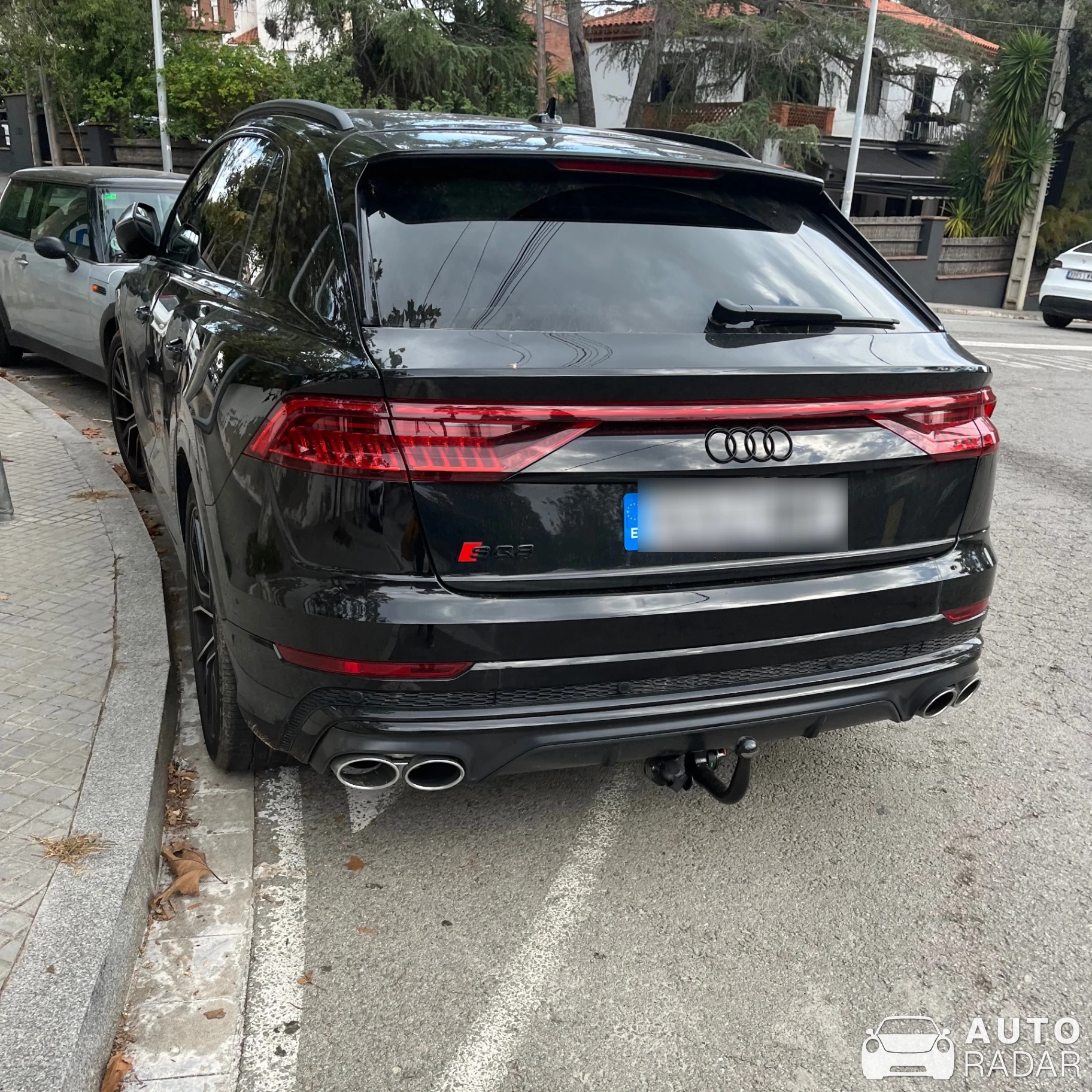 Audi SQ8 spotted in Bellaterra, Spain