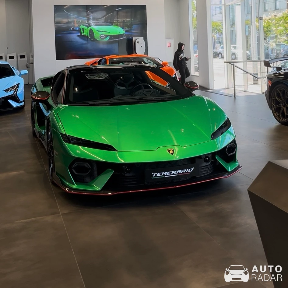 Lamborghini Temerario spotted in Richmond, Australia
