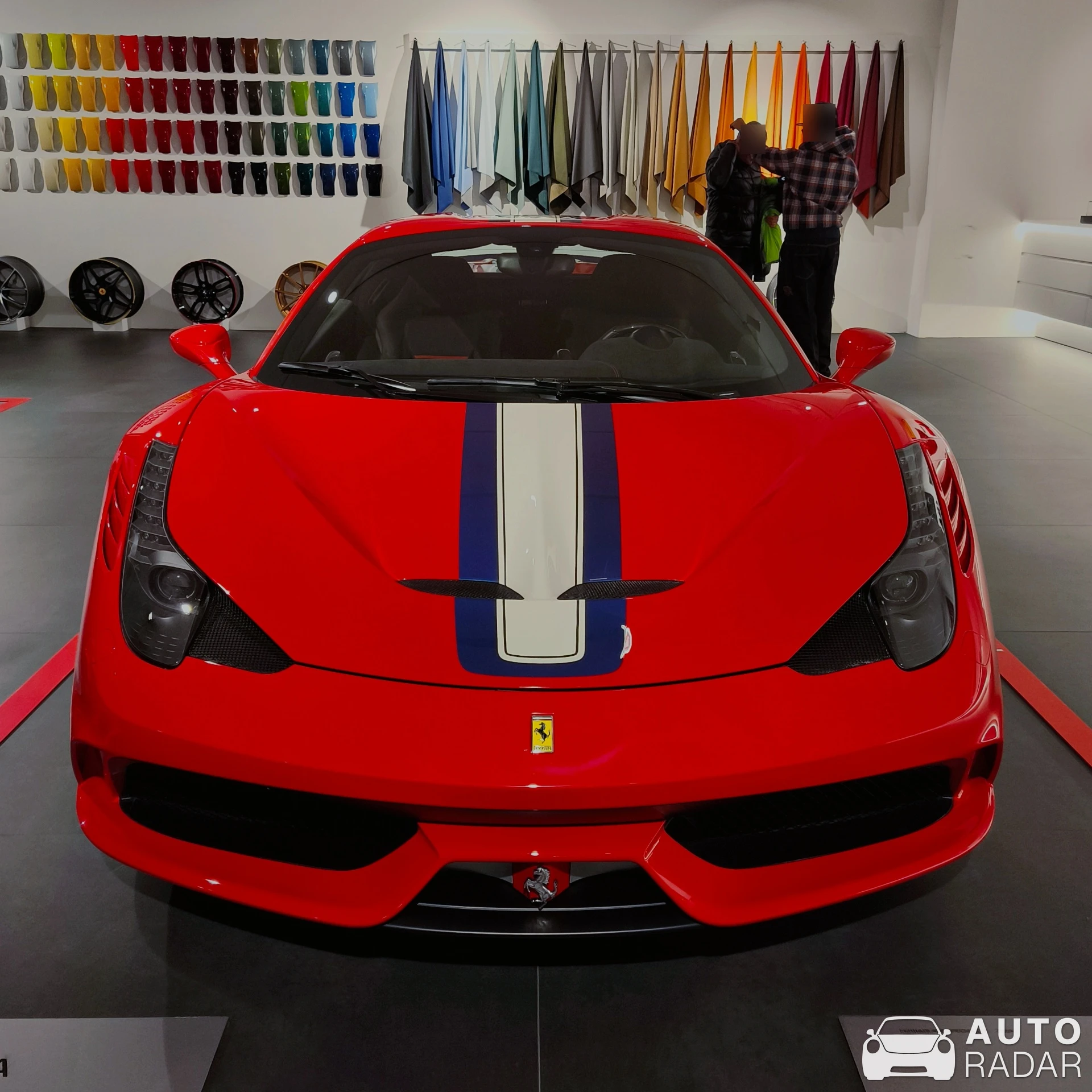 Ferrari 458 Speciale A spotted in Maranello, Italy