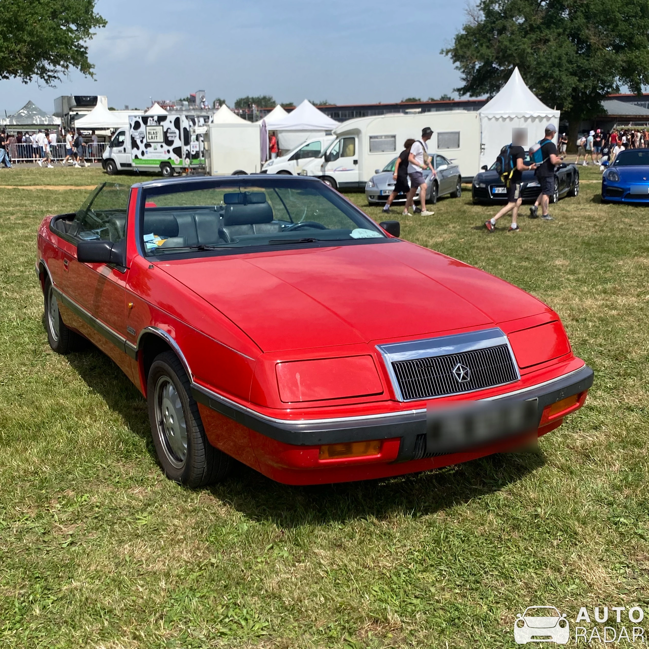Chrysler LeBaron Convertible spotted in Le Vigeant, France