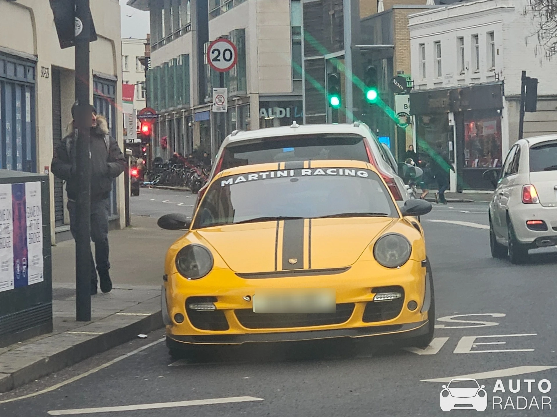 Porsche 997 Turbo spotted in London, United Kingdom
