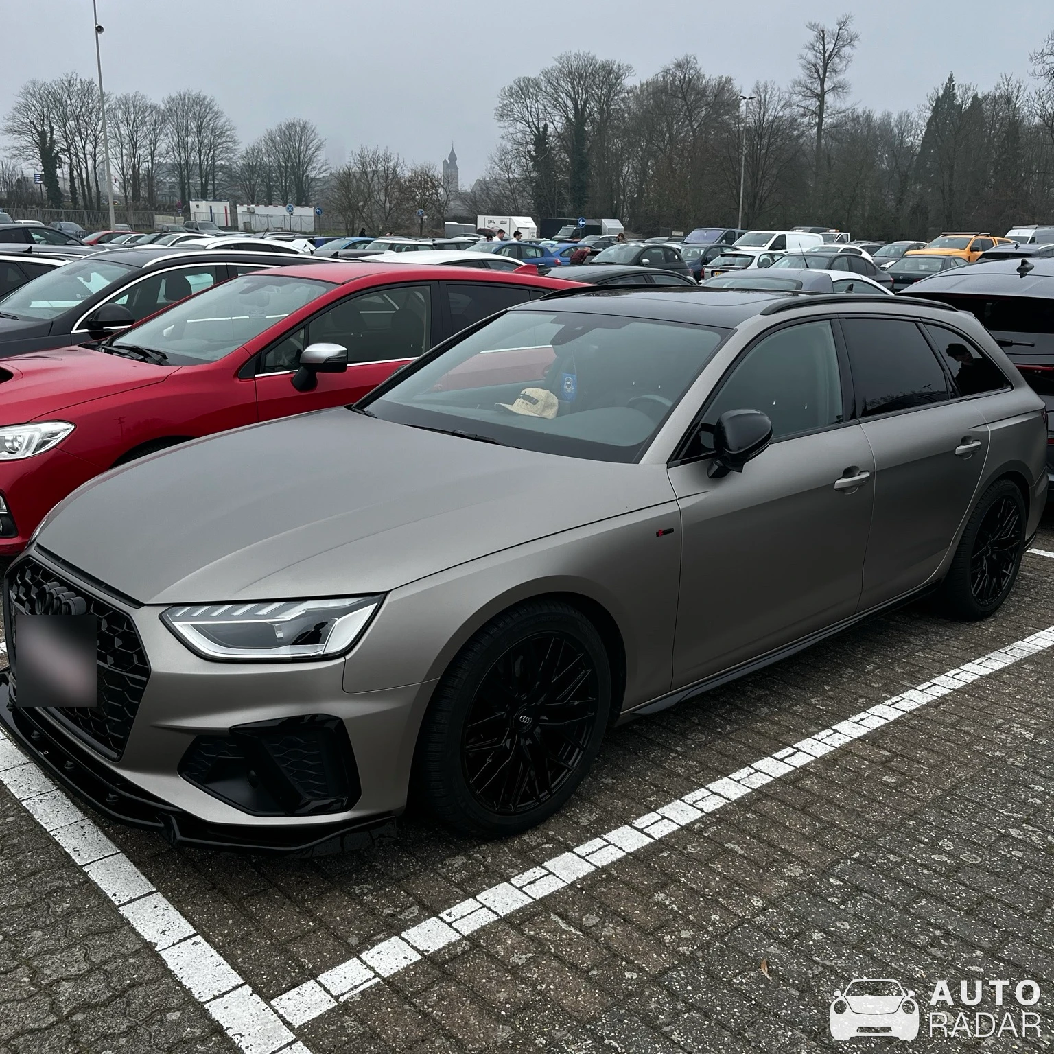 Audi A4 Avant B9 spotted in Mechelen
