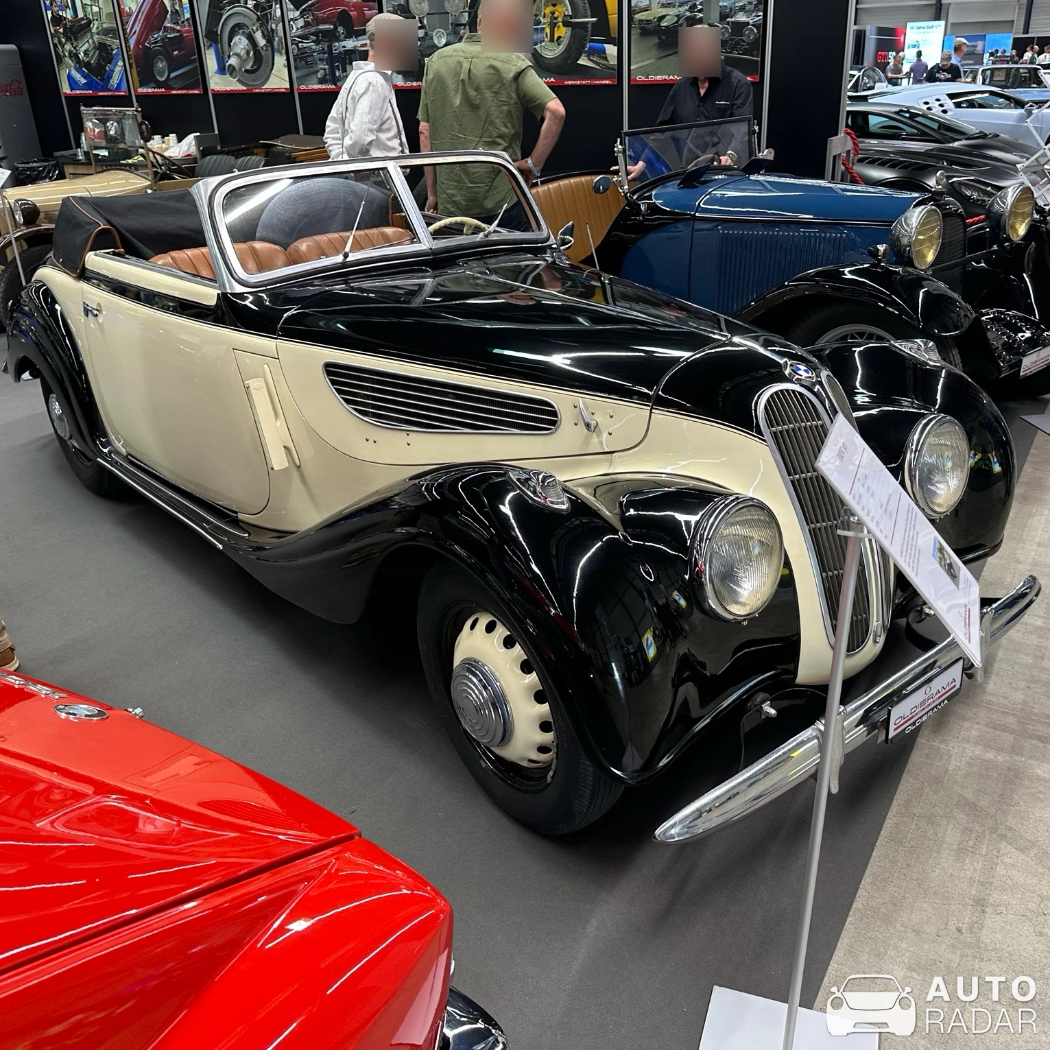 BMW 327 spotted in Luzern