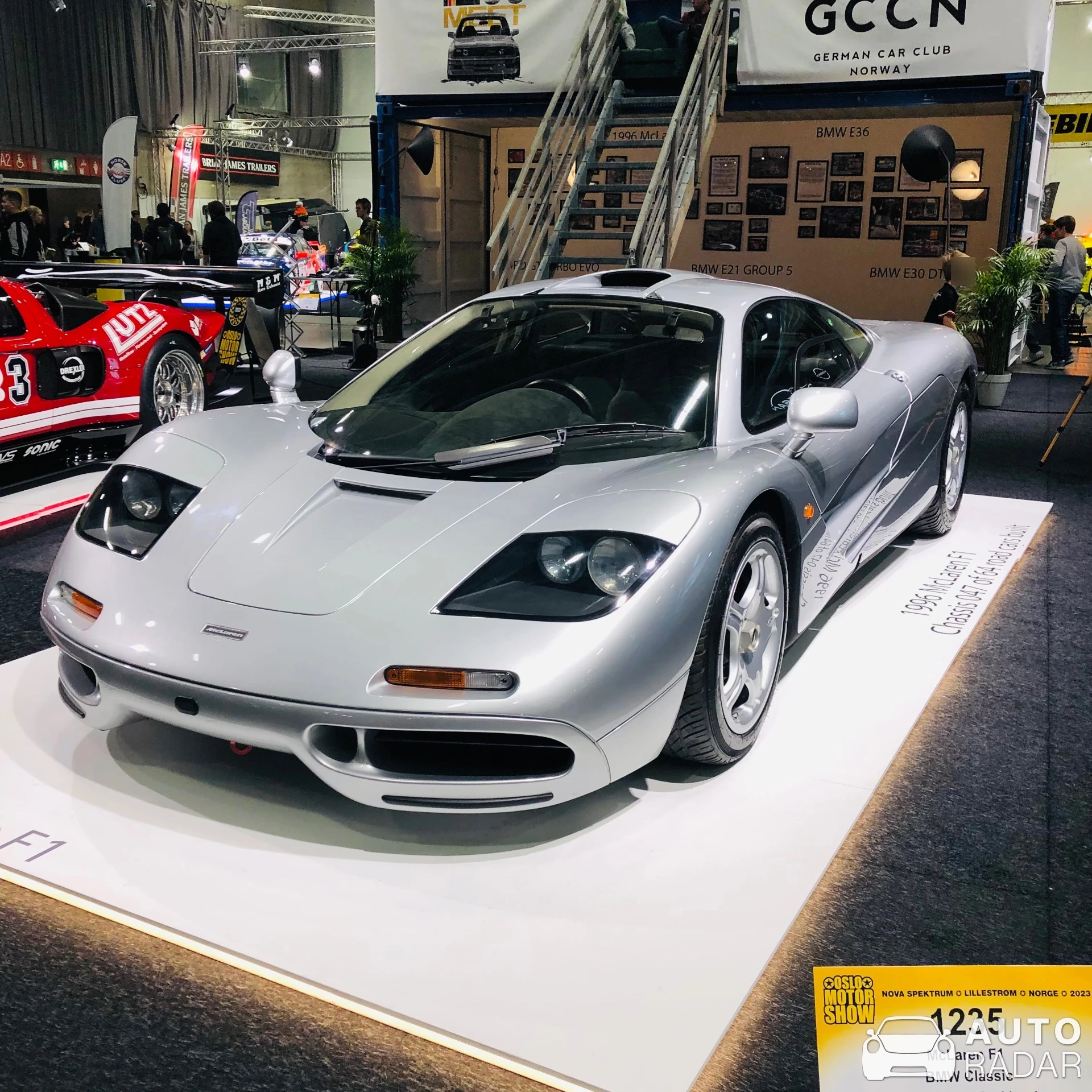 McLaren F1 spotted in Lillestrøm, Norge