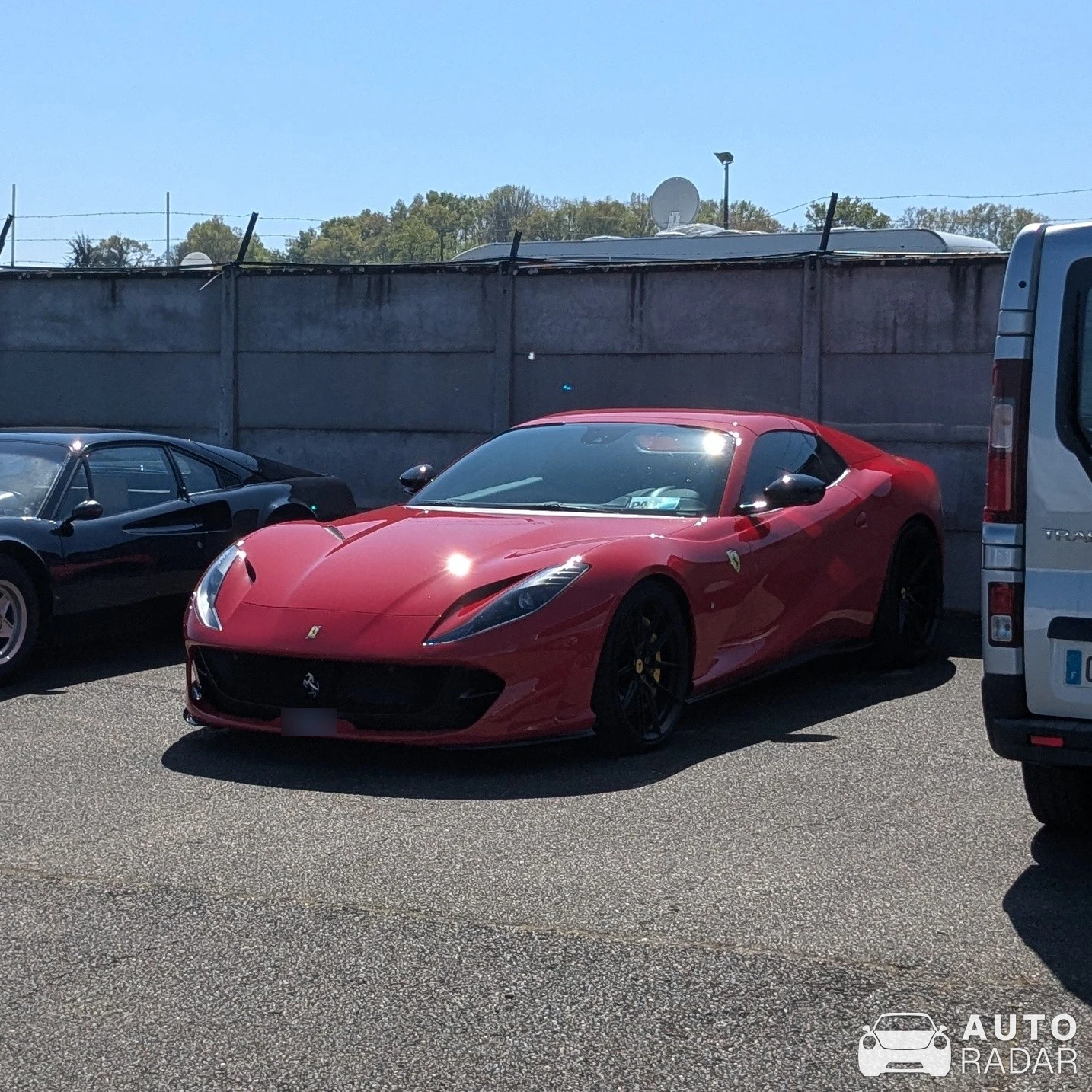 Ferrari 812 GTS spotted in Nogaro