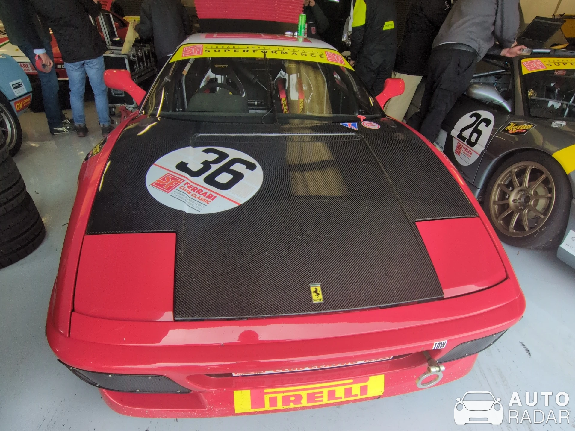 Ferrari 348 Challenge spotted in Ipswich