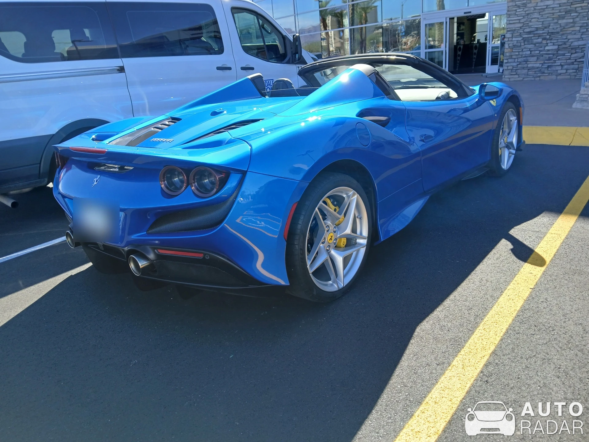 Ferrari F8 Spider spotted in Phoenix, United States