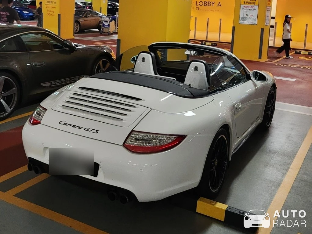 Porsche 997 Carrera GTS Cabriolet spotted in Singapore