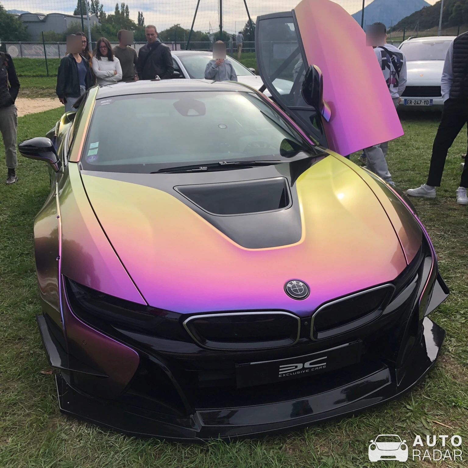BMW i8 Liberty Walk spotted in Livet-et-Gavet
