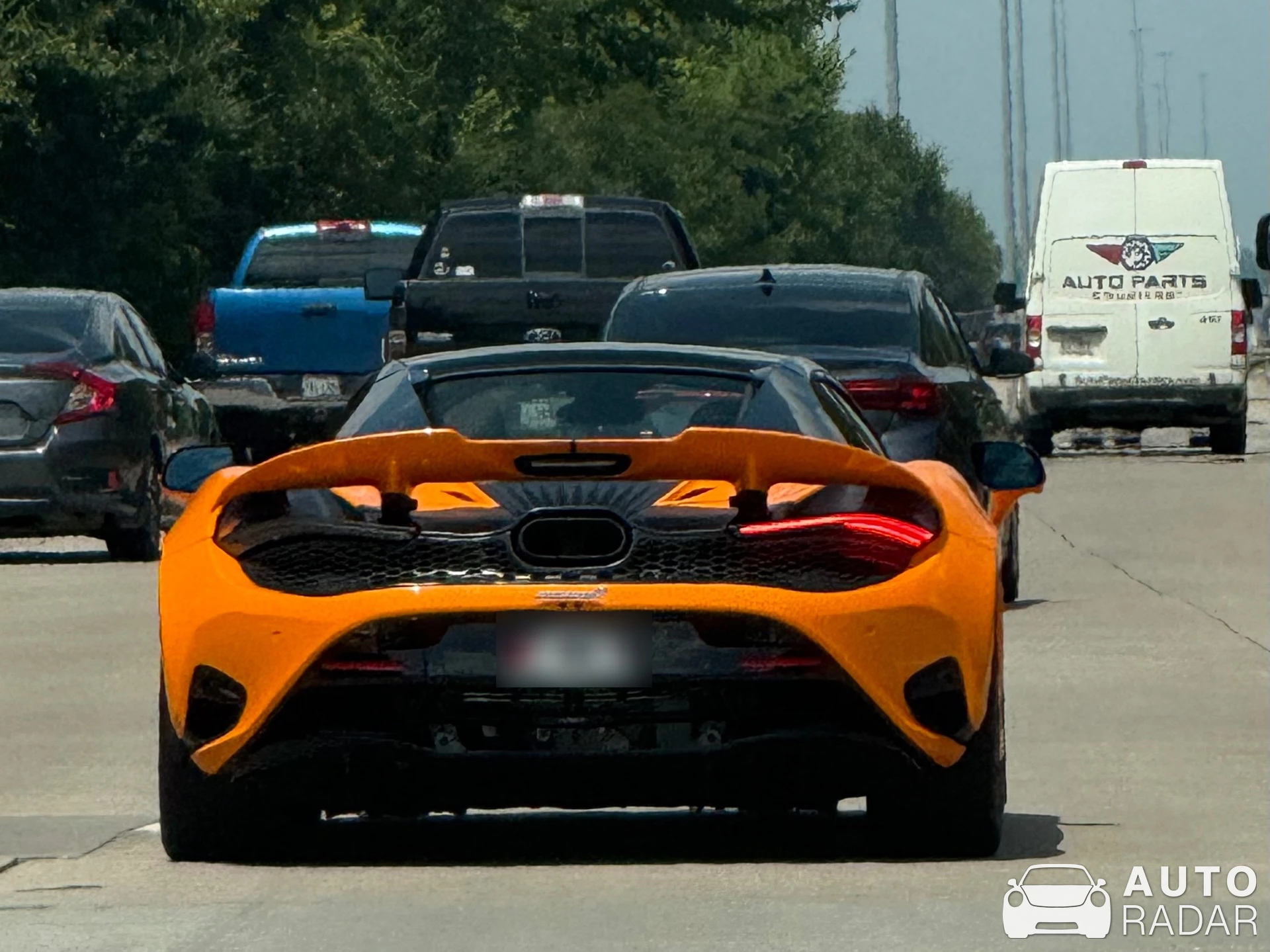 McLaren 720S Spider spotted in The Woodlands