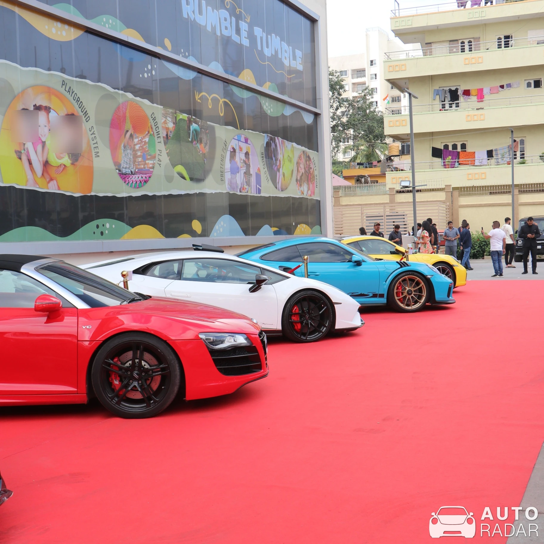Lamborghini Huracán LP610-4 spotted in Bengaluru, India