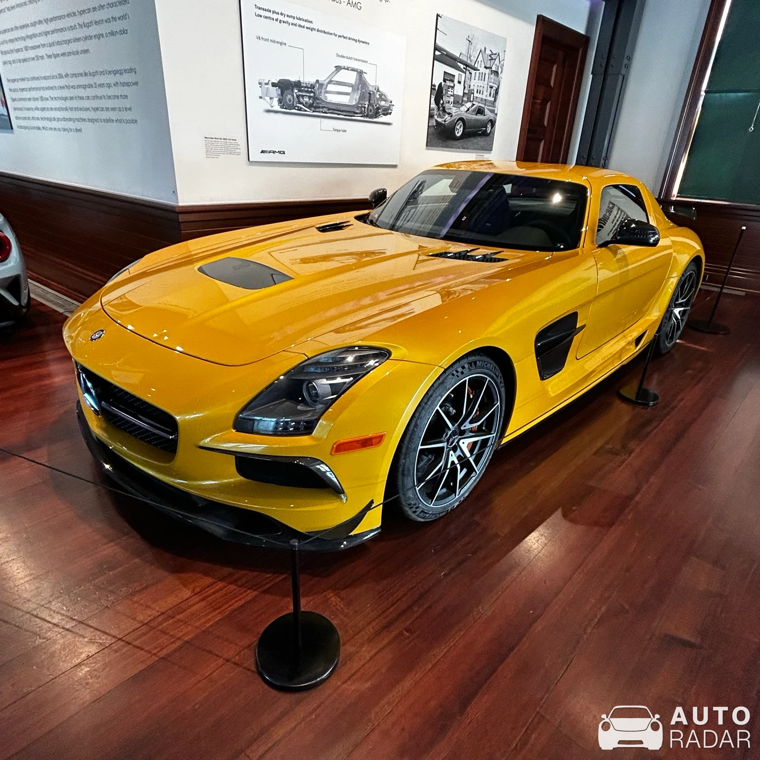 Mercedes-Benz SLS AMG Black Series spotted in Newport, United States