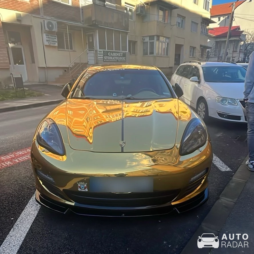 Porsche 970 Panamera S spotted in Târgu Jiu