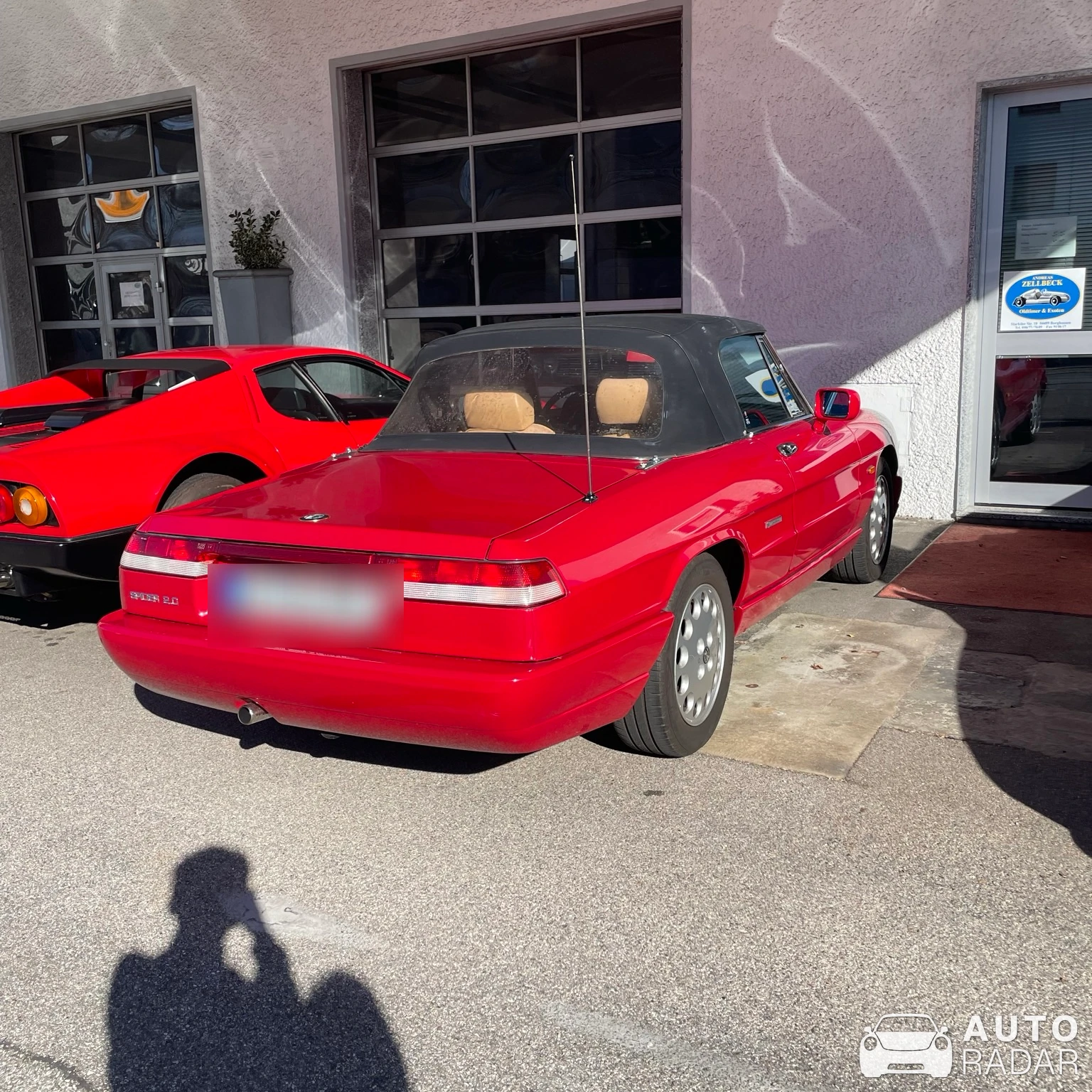 Alfa Romeo Spider 1.8 TBi spotted in Burghausen