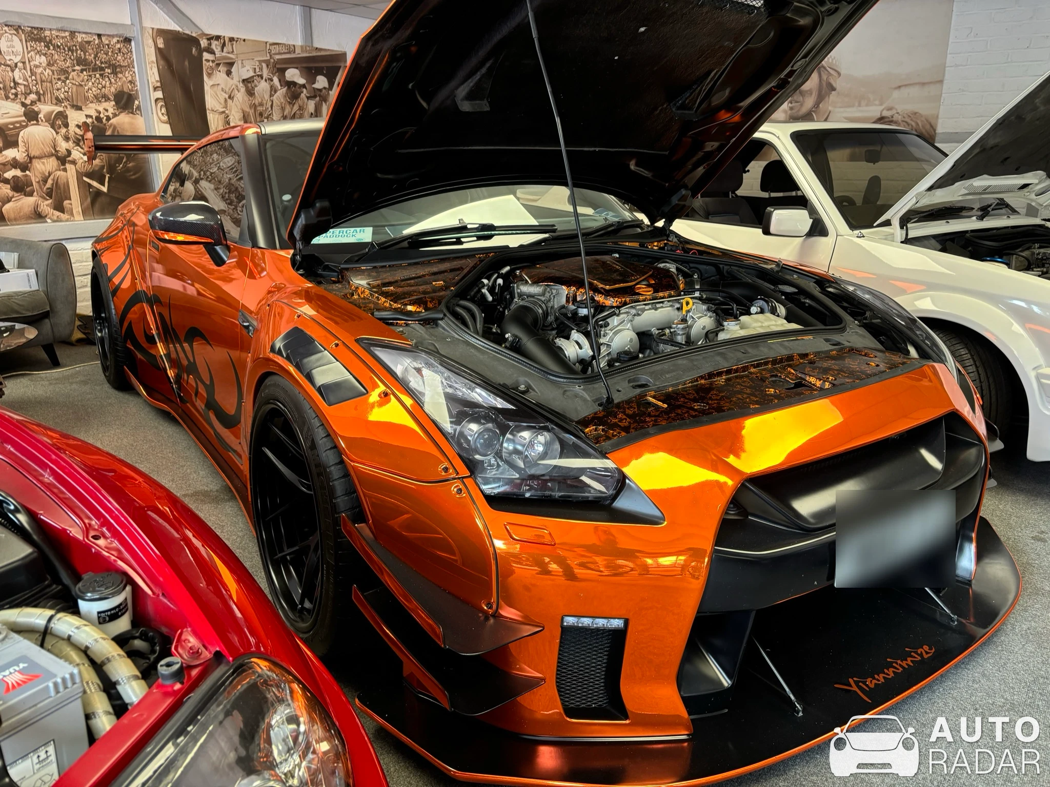 Nissan GT-R R35 Liberty Walk Widebody spotted in Cookham, Egyesült Királyság