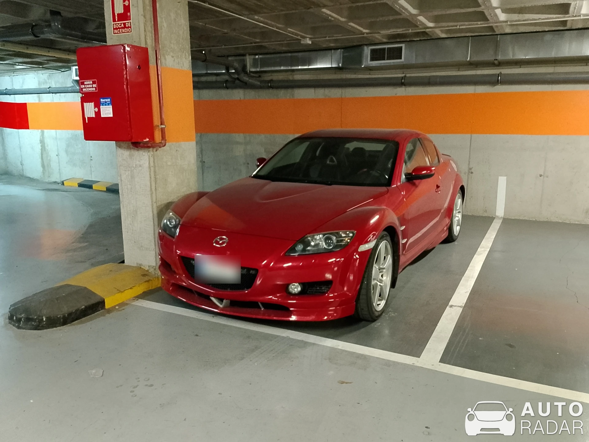Mazda RX-8 spotted in Zaragoza, Spain
