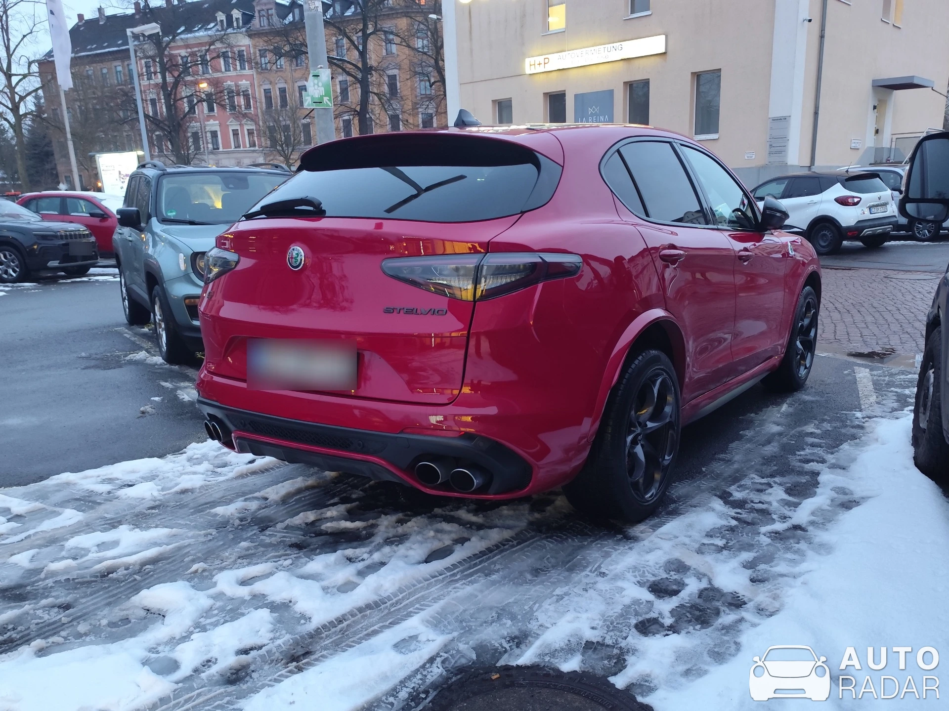Alfa Romeo Stelvio Quadrifoglio spotted in Chemnitz, Germany
