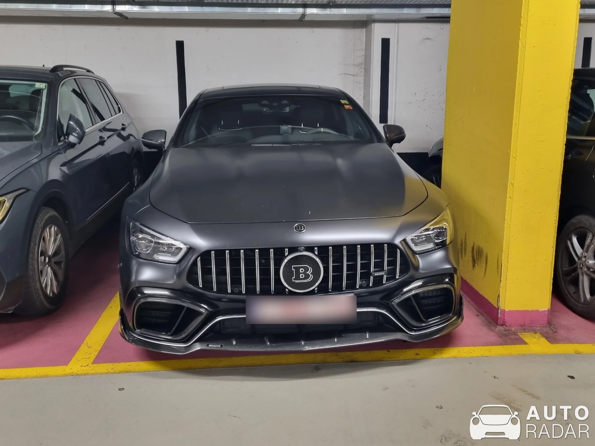 Mercedes-AMG Brabus GT B40-700 X290 spotted in Milano