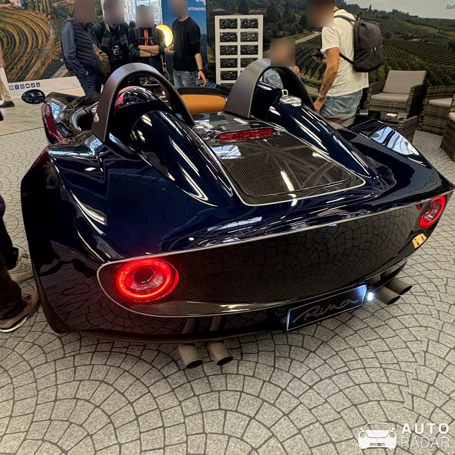 Automobili Mignatta Rina Spyder spotted in Bologna