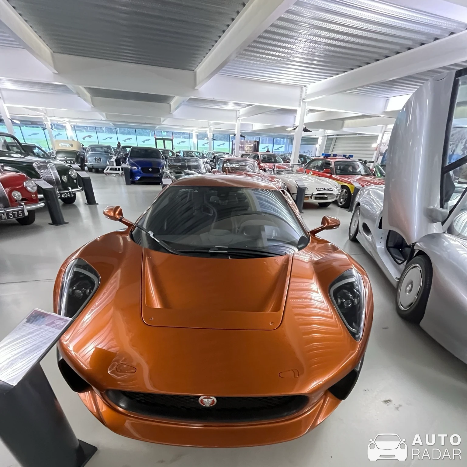 Jaguar C-X75 spotted in Lighthorne Heath