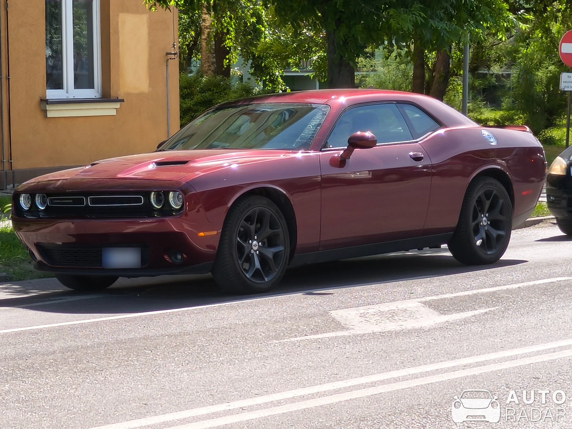 Dodge Challenger SXT spotted in Kutno