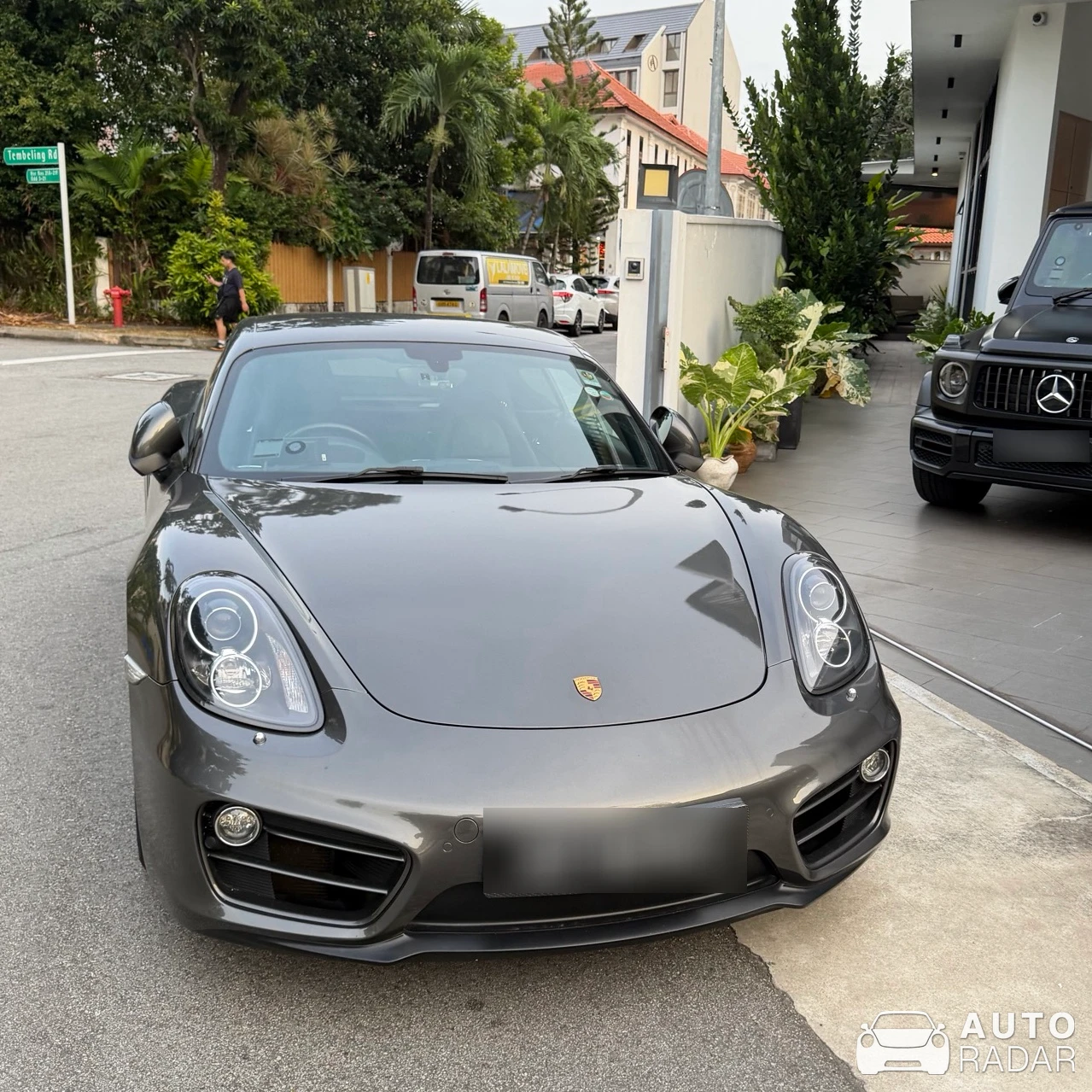 Porsche 981 Cayman spotted in Singapore, 싱가포르