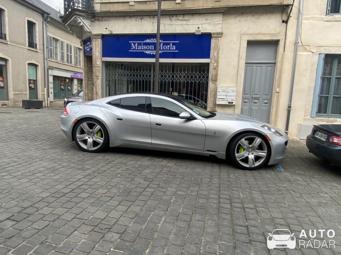 Fisker Karma spotted in Allouis, France