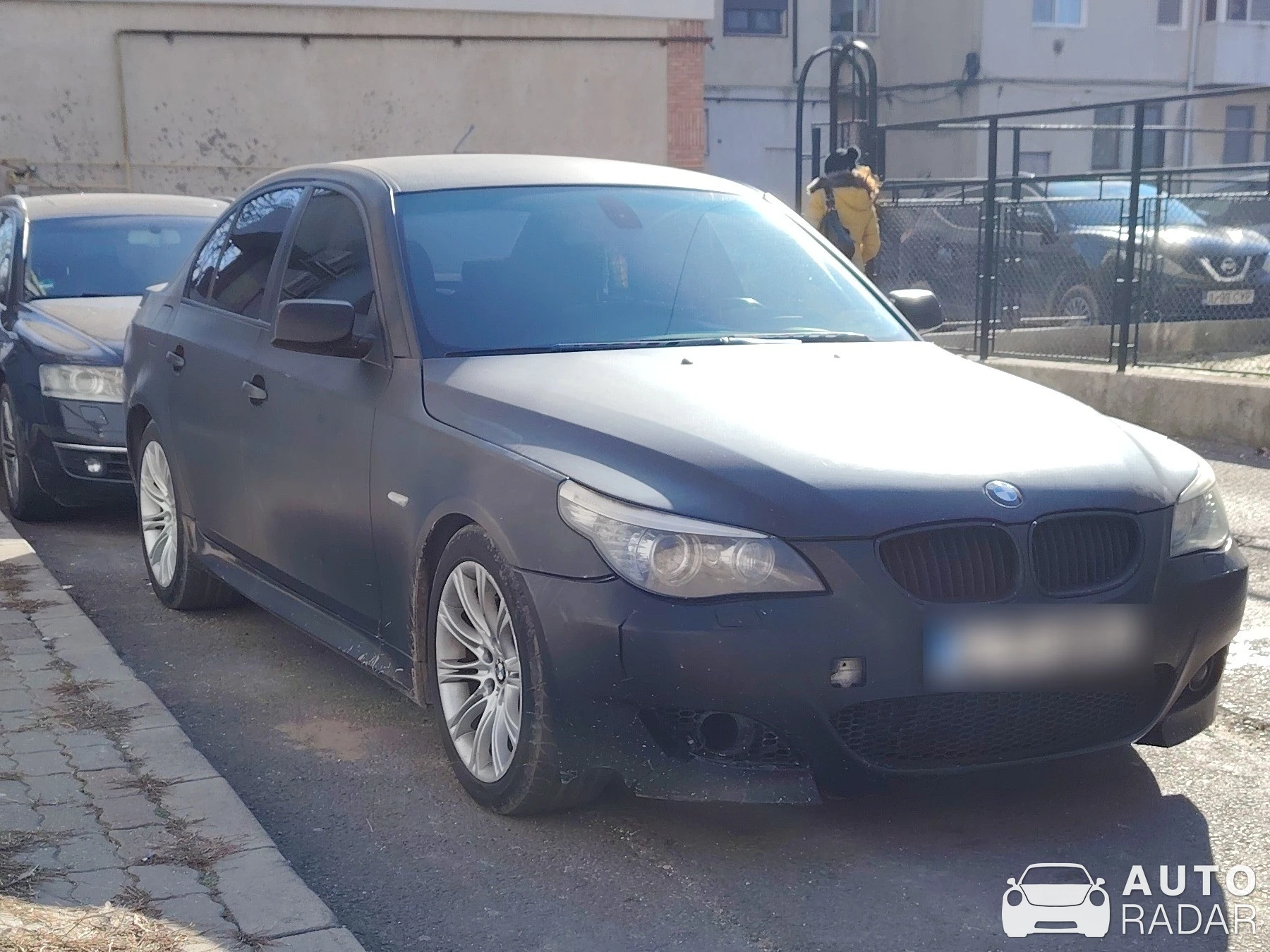BMW M5 E60 Prior Design Widebody spotted in Slobozia, România