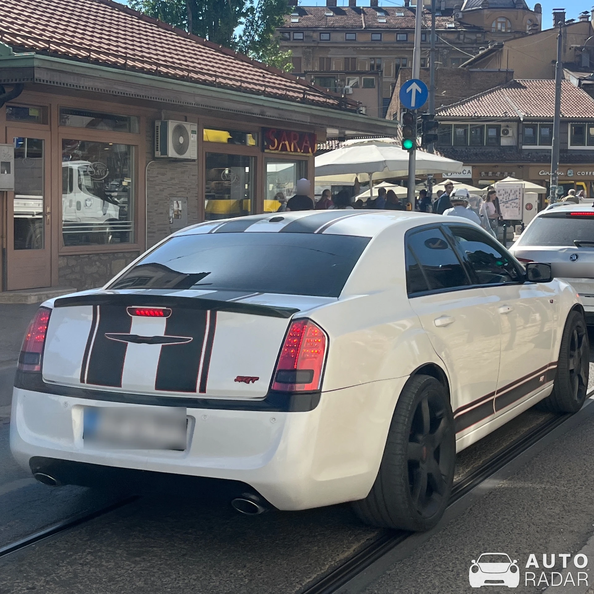 Chrysler 300 SRT8 spotted in Sarajevo