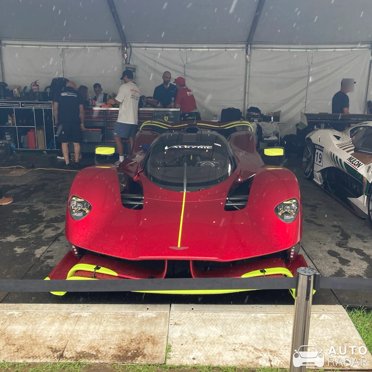 Aston Martin Valkyrie AMR PRO spotted in Myrtle Bank