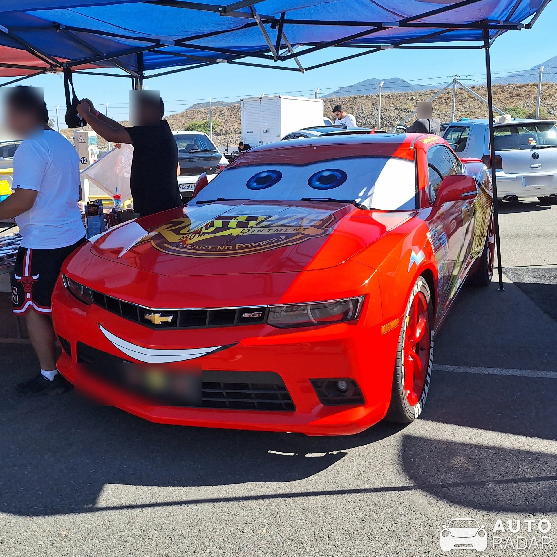 Chevrolet Camaro SS spotted in Codegua, Chile